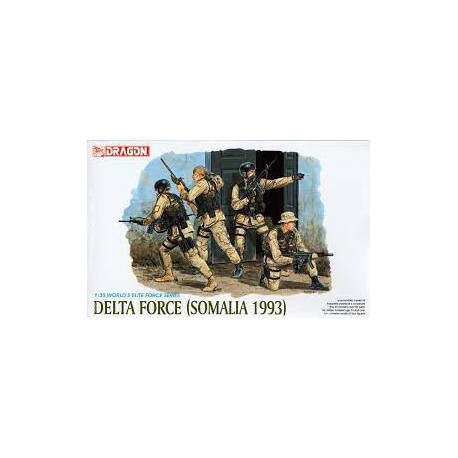 Delta Force (Somalia 1993). Escala 1:35. Marca Dragon. Ref: 3022.