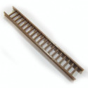 Escalera madera de plástico, 8 x 60 mm. 1 ud. Marca Amati. Ref: 4321.