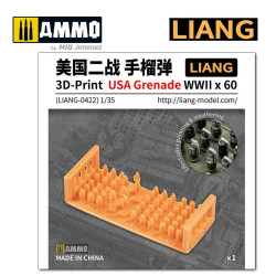 3D-Print German Grenade WWII x 46. Marca Liang. Ref: LIANG-0420.