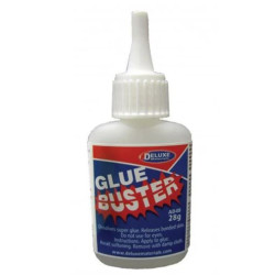 Glue Buster, Limpiador de Ciano. Bote 28gr. Marca Deluxe. Ref:  AD48.