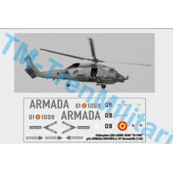 Calcas Helicóptero SEA HAWK SH60 " 01-1009 ". Escala 1:48. Marca Trenmilitaria. Ref: 000_5807.