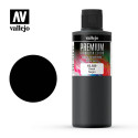 Premium Negro. Premium Airbrush Color. Bote 200 ml. Marca Vallejo. Ref: 63020.