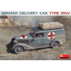 GERMAN DELIVERY CAR TYPE 170V. Escala 1:35. Marca Miniart. Ref: 35297.
