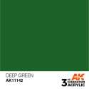 Acrílicos de 3rd Generación, DEEP GREEN – STANDARD. Bote 17 ml. Marca Ak-Interactive. Ref: Ak11142.