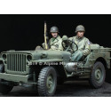 WWII US Jeep Crew Set (2 figs). Escala 1:35. Marca Alpine MIniatures. Ref: 35262.