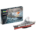 Battleship Bismarck. Escala: 1:350. Marca: Revell. Ref: 05040.