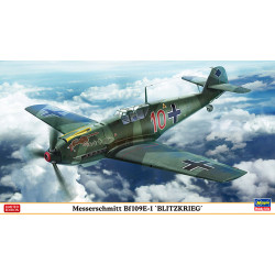 Messerschmitt Bf109E-1 “BLITZKRIEG”, Edición Limitada. Escala 1:48. Marca Hasegawa. Ref: 07478.