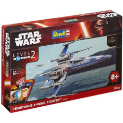 STAR WARS: X-WING FIGHTER RESISTANCE. Escala 1:50. Marca revell. Ref: 06696.