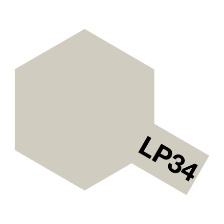 Lacquer .light gray . Bote 10 ml. Marca Tamiya. Ref: LP-34( LP34).