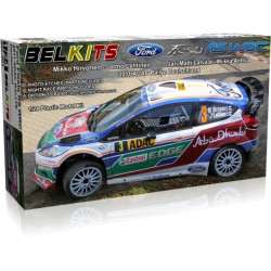 Ford Fiesta RS WRC. Escala 1:24. Marca Belkits. Ref: BEL003.