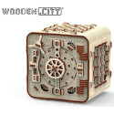 Safe, madera contrachapada, Kit de montaje. Marca Wooden City. Ref: 57322.