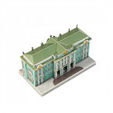 Museo de la Hermita, San Petersburgo. Puzzle 3D de Montaje. Serie de Museos del mundo. Marca Clever Paper. Ref: 468.