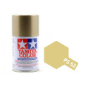 Spray Champagne Gold, Anodized Aluminum ( 86052 ). Bote 100 ml. Marca Tamiya. Ref: PS-52.