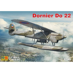 Dornier Do 22, 4 calcas para Croacia y Grecia. Escala 1:72. Marca RSmodels. Ref: 92245.