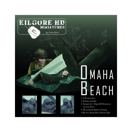 Omaha Beach. Escala 1:10. Marca Kilgore HD Miniature. Ref: Omaha Beach.