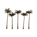 3" - 3 1/4" Classic Small Palm Trees (5 / Pk). Marca Woodland scenic. Ref: TR3597.