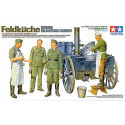 Feldküche, German Field Kitchen Scenary. Escala 1:35. Marca Tamiya. Ref: 35247.