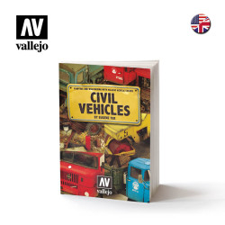 Civil Vehicles. En Inglés. Marca Vallejo. Ref: 75012.