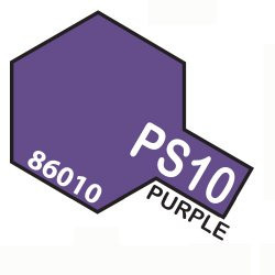 Spray Purple Polycarbonate ( 86010 ). Bote 100 ml. Marca Tamiya. Ref: PS-10.