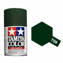 Spray VERDE INGLES BRILLO (85009). Bote 100 ml. Marca Tamiya. Ref: TS-9, TS9.