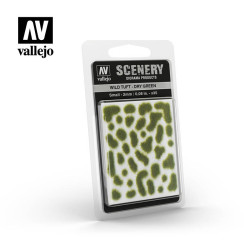Scenery, Wild Tuft – Dry Green. Marca Vallejo . Ref: SC401.