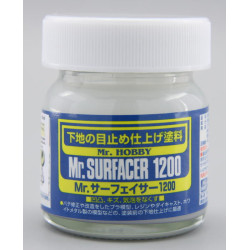 MR.SURFACER 1200 GREY LIQUID PRIMER (40 ml). Marca MR.Hobby. Ref: SF286.