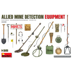 Allied Mine Detection Equipment. Escala 1:35. Marca Miniart. Ref: 35390.