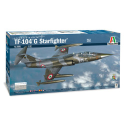 TF-104 G Starfighter, calcas españolas. Escala 1:32. Marca Italeri. Ref: 2509.