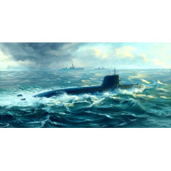 Submarino Japanese Soryu Class Attack. Escala: 1:144. Marca: Trumpeter. Ref: 05911.