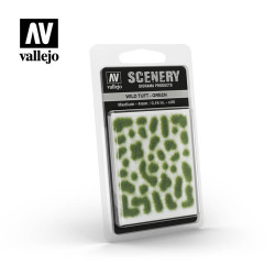 Scenery, Wild Tuft – Green. Marca Vallejo. Ref: SC406.