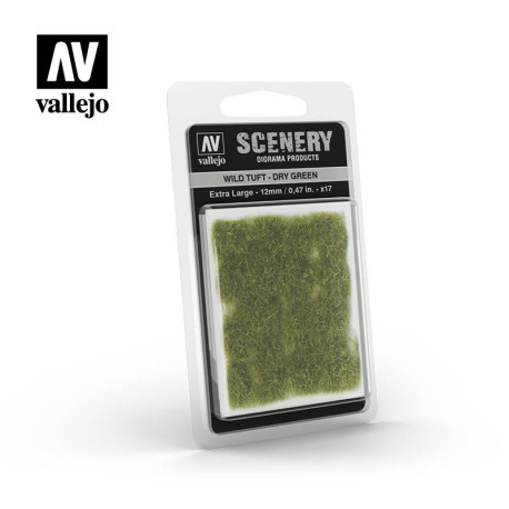 Scenery, Wild Tuft – Dry Green. Marca Vallejo. Ref: SC424.
