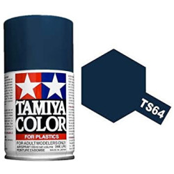 Spray Dark Mica Blue Gloss, (85064). Bote 100 ml. Marca Tamiya. Ref: TS-64.