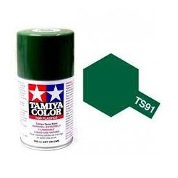 Spray Dark Green (JGSDF), (85091). Bote 100 ml. Marca Tamiya. Ref: TS-91.