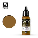 Acrilico Game Color, lavado Sepia. Bote 17 ml. Marca Vallejo. Ref: 73.200.