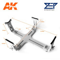 Aircraft holder (medium). Marca Ak-interactive. Ref: MSJ02.