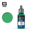 Acrilico Game Color, Tinta verde. Bote 17 ml. Marca Vallejo. Ref: 72.089.