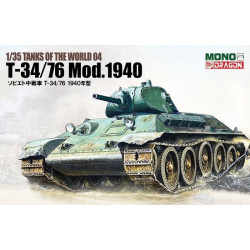 T-34/76 Mod.1940. Escala 1:35. Marca Mono-Dragon. Ref: MD004.