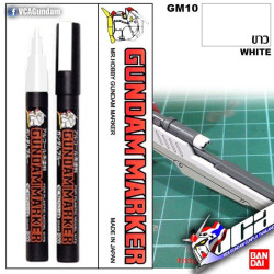 GM11 Gundam Marker White. Marca MR.Hobby. Ref: GM11.