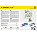 Alpine A110 (1600). Escala 1:24. Marca Heller. Ref: 80745.