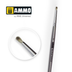 2 AMMO Drybrush Technical Brush. Marca Ammo of Mig Jimenez. Ref: AMIG8700.
