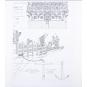 Carpeta planos Titanic 1912 . Escala 1:250. Marca Amati. Ref: 120083.