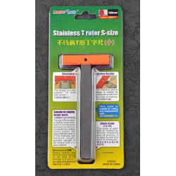 Stainless T Ruler S-size. Marca Trumpeter. Ref: 09977.