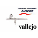 Aerógrafo Evolution Silverline 2 in 1. Marca Harder & Steenbeck. Ref: 136003.