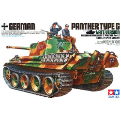 German Panther Type G Late Version. Escala 1:35. Marca Tamiya. Ref: 35176.