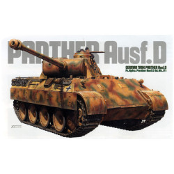 German Panther Sd.Kfz.171 Ausf.D. Escala 1:35. Marca Tamiya. Ref: 35345.