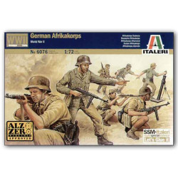 German Afrikakorps. Escala 1:72. Marca Italeri. Ref: 6076.