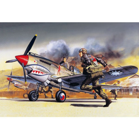 P-40B TOMAHAWK. Escala 1:72. Marca Academy. Ref: 12456.