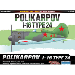 Polikarpov I-16 type 24 limited. Escala 1:48. Marca Academy. Ref: 12314.. Escala 1:48. Marca Academy. Ref: 12323.