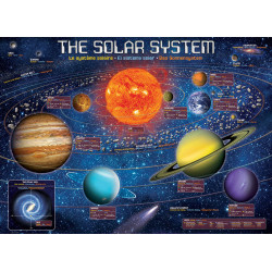 El sistema solar, 500 pz. Marca Eurographics. Ref: 6500-5369.