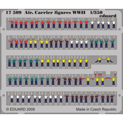 Air, Figuras Portaaviones WWII, Escala 1:350. Marca Eduard. Ref: 17509.